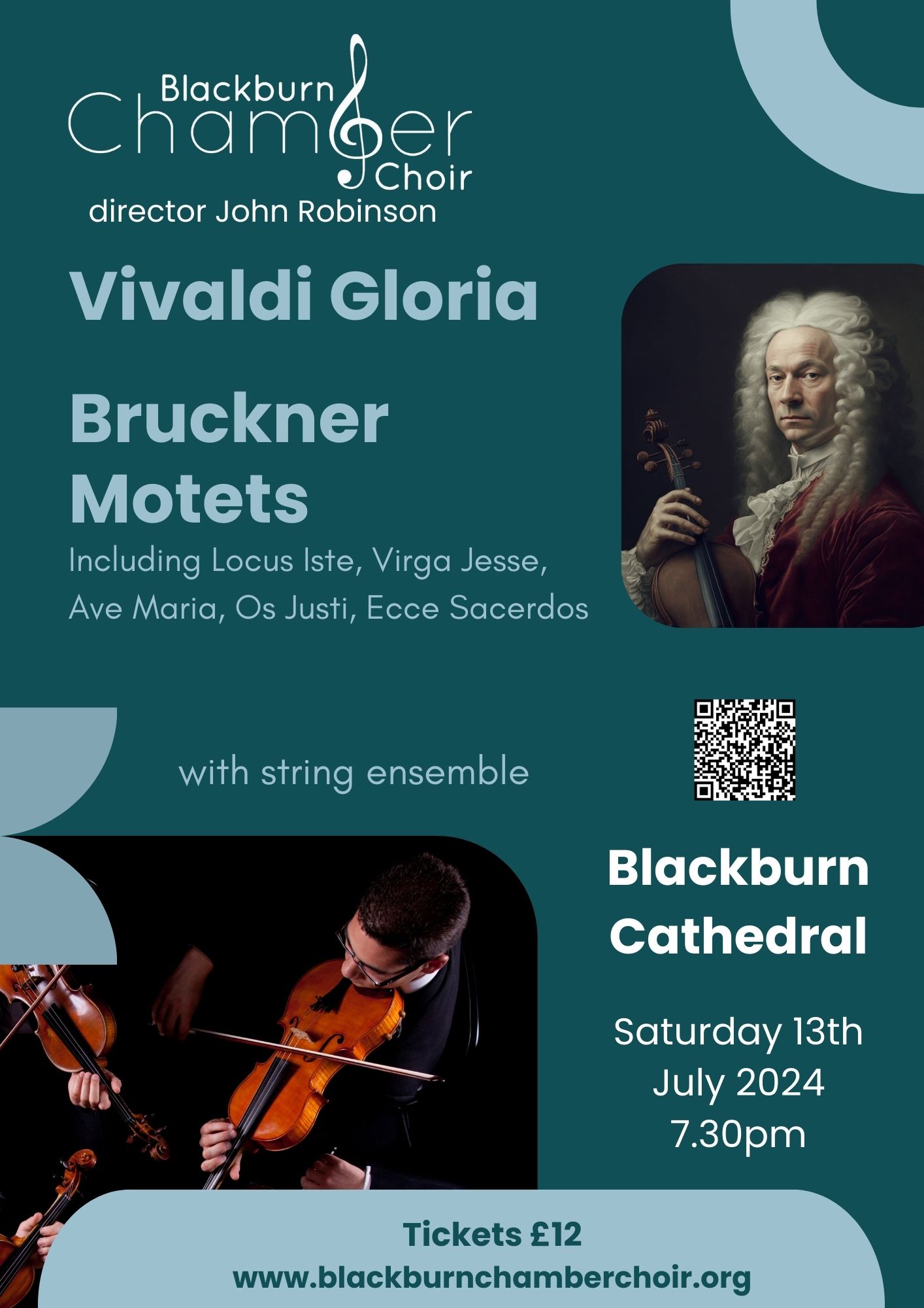 Vivaldi Gloria and Brucker Motets